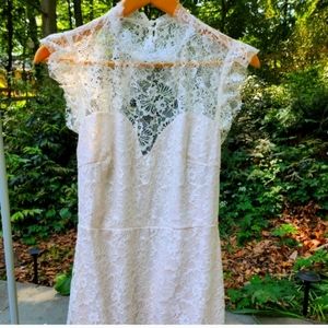 Vintage inspired wedding dress Lace